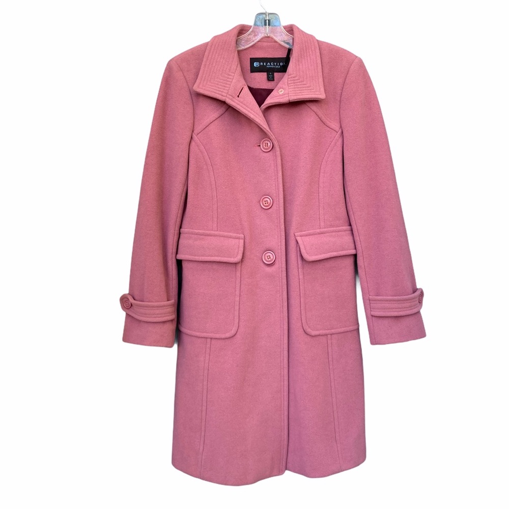 Wool & Cashmere Peacoat Kenneth Cole Reaction 4